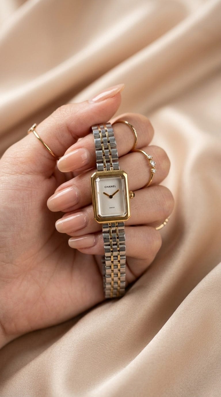 Two Tone White Stainless Women Article !