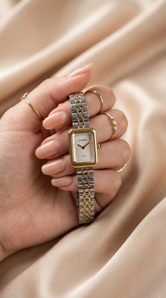 Two Tone White Stainless Women Article !