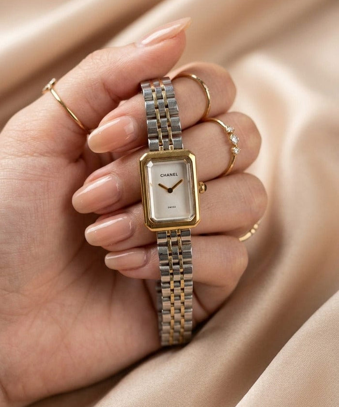 Two Tone White Stainless Women Article !