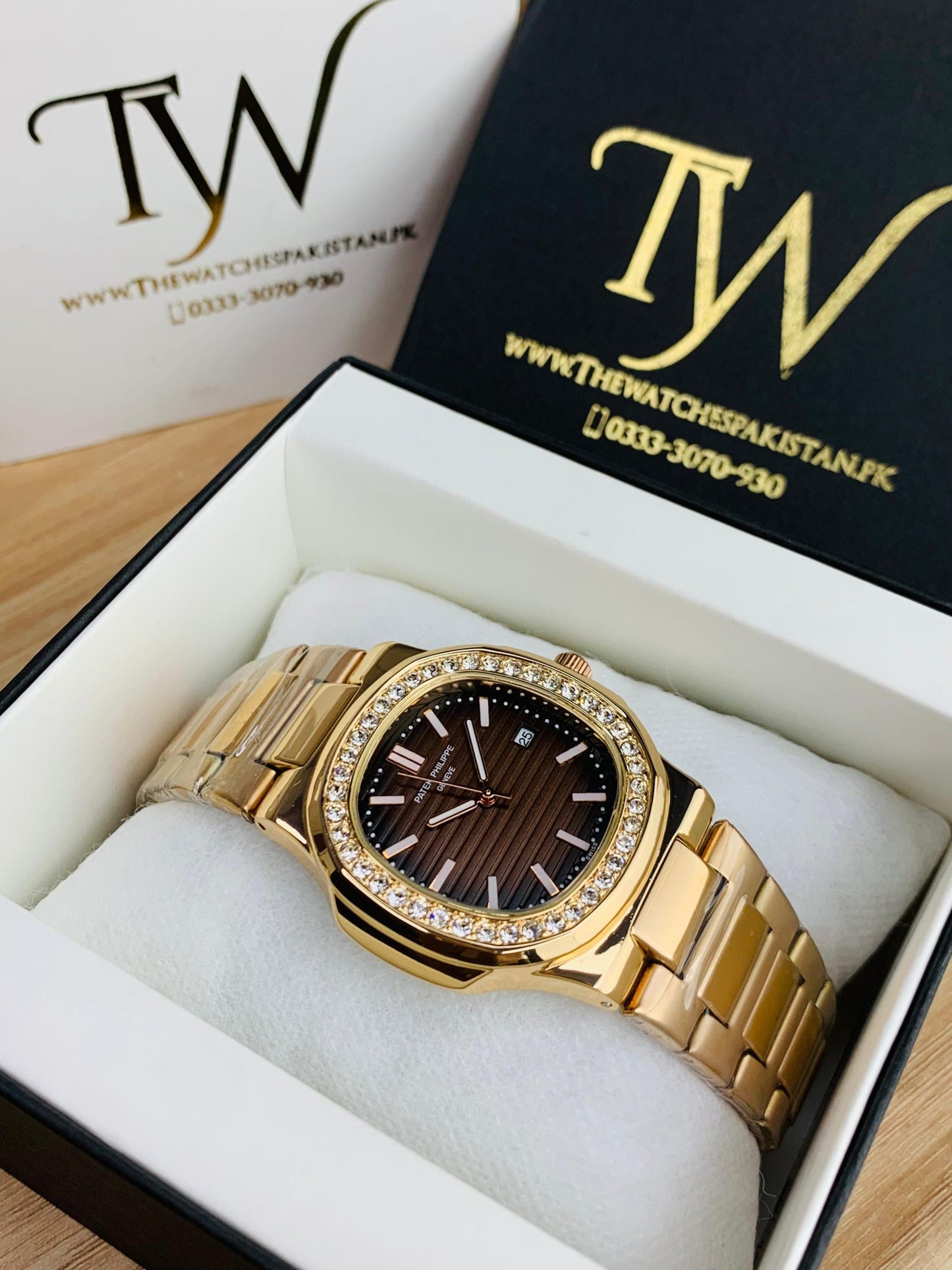 PP-Slim Case Stone Dial Copper !