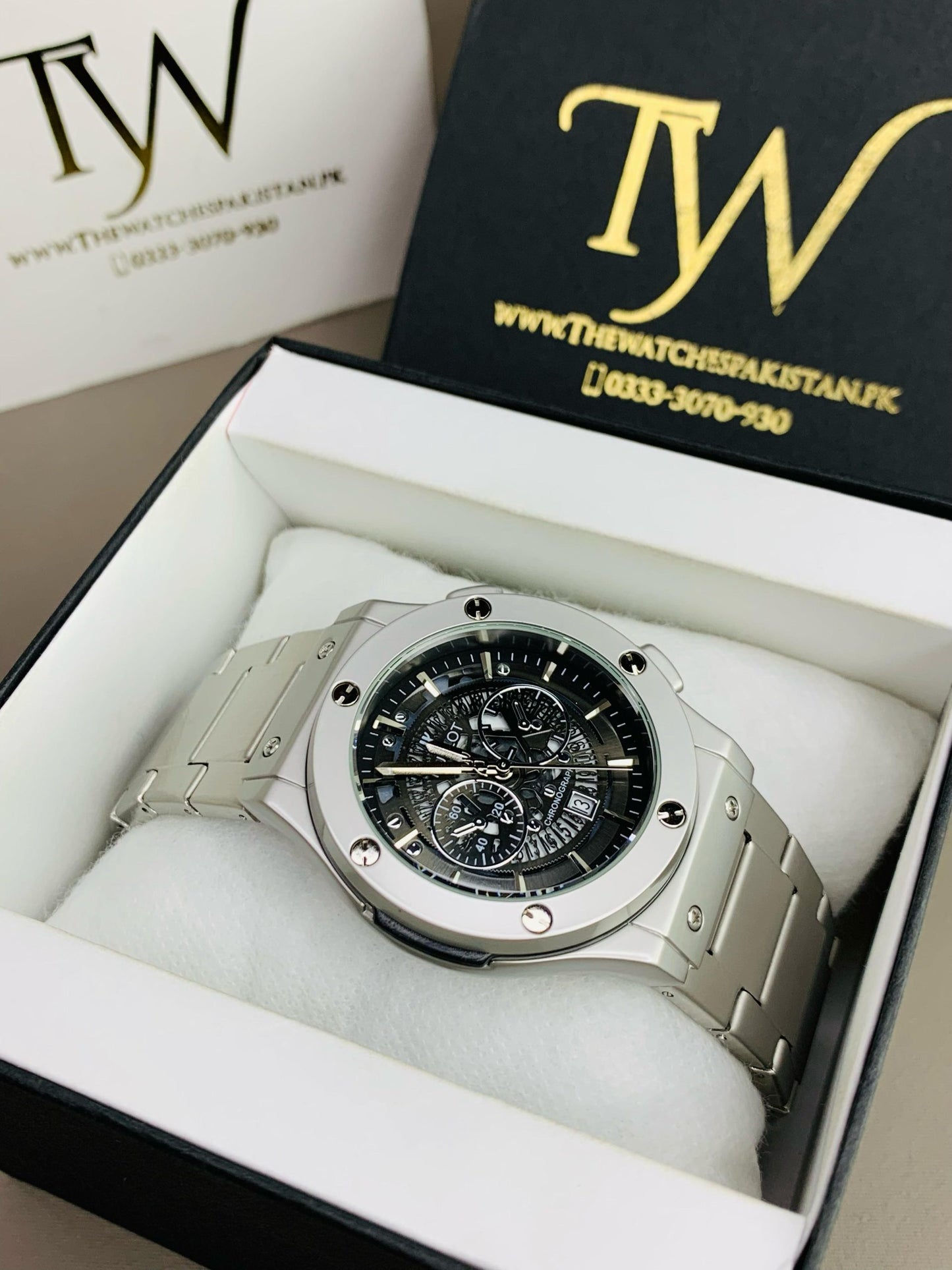 HB Spider Black Dial