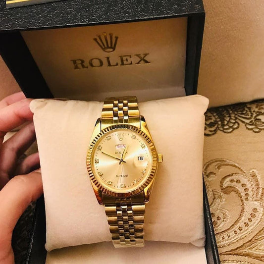 Golden Simple Dial ! For Her