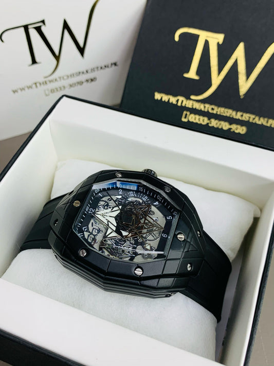 HB-Strap Watch Full Black !