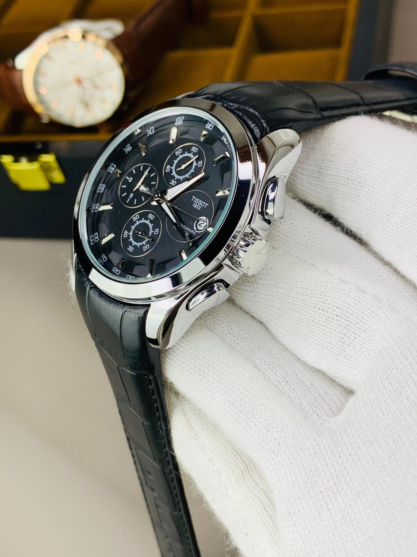 Tissot Chronograph Master Lock Silver Black