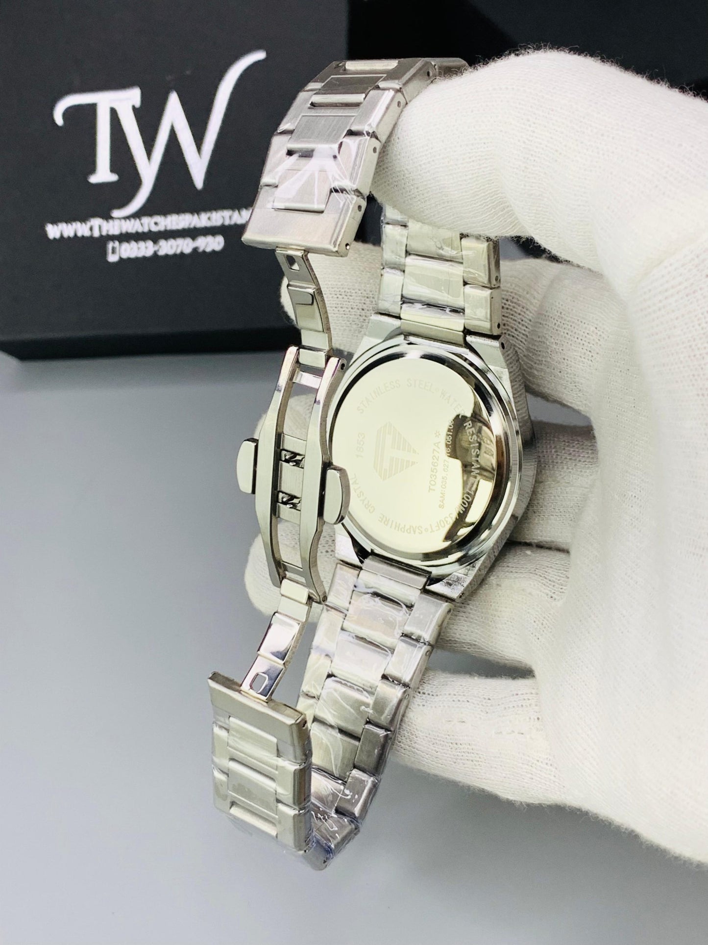 Tissot PRX Silver Blue