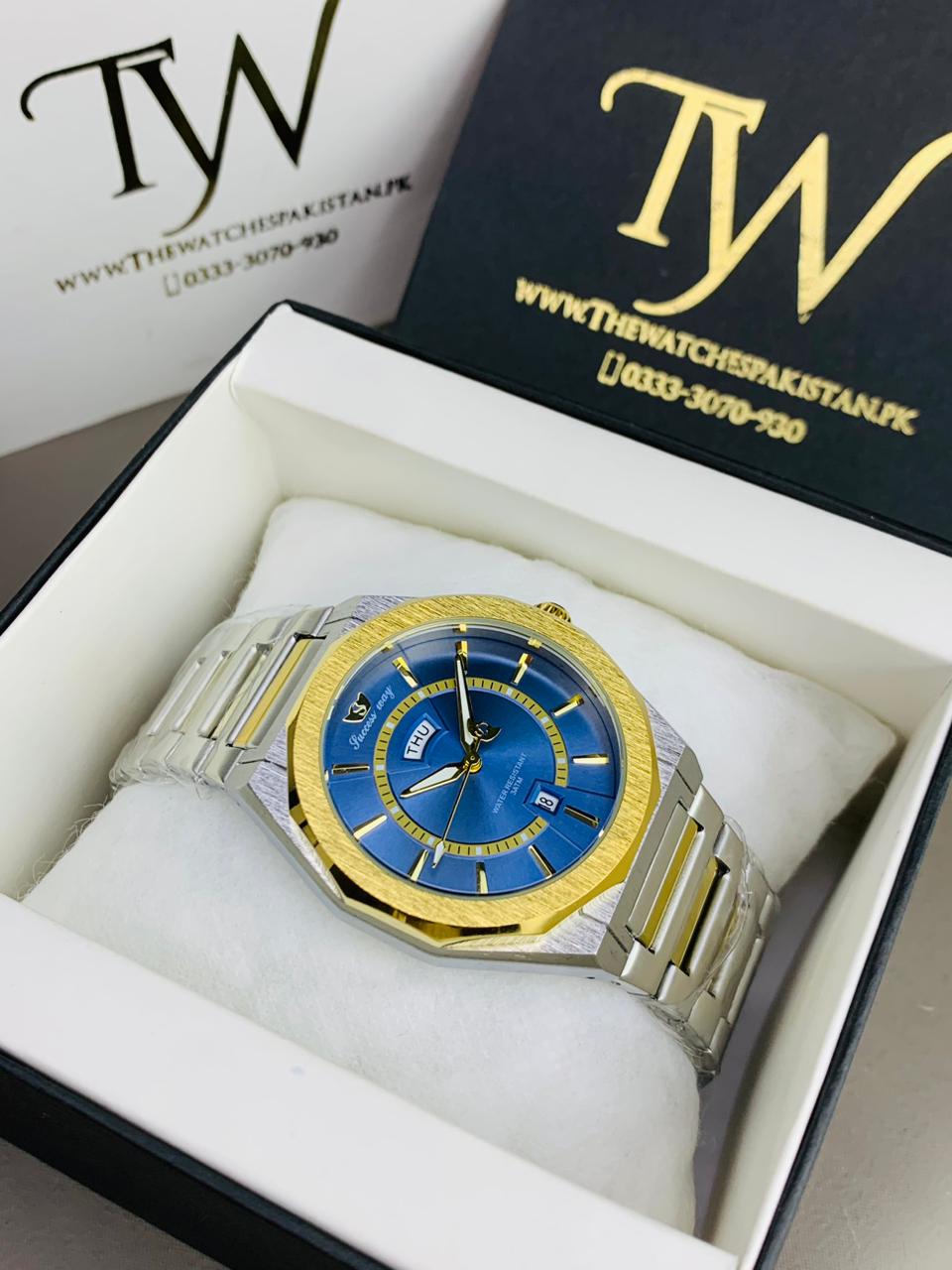 Day & Date Two Tone Blue Dial !