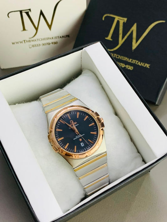 Copper Two Tone Black Dial