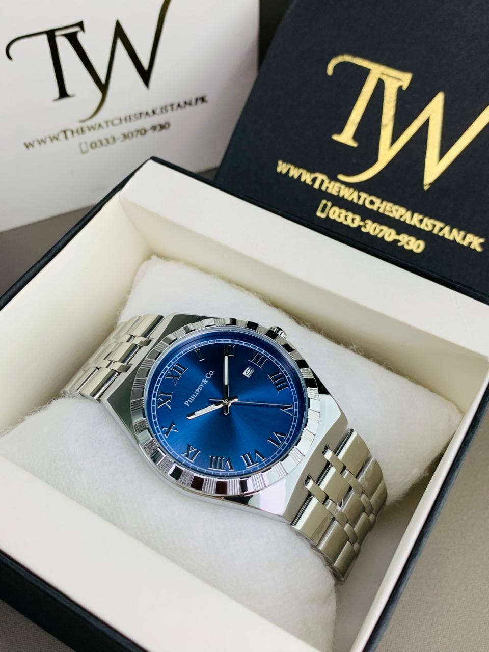 Silver Blue Dial !