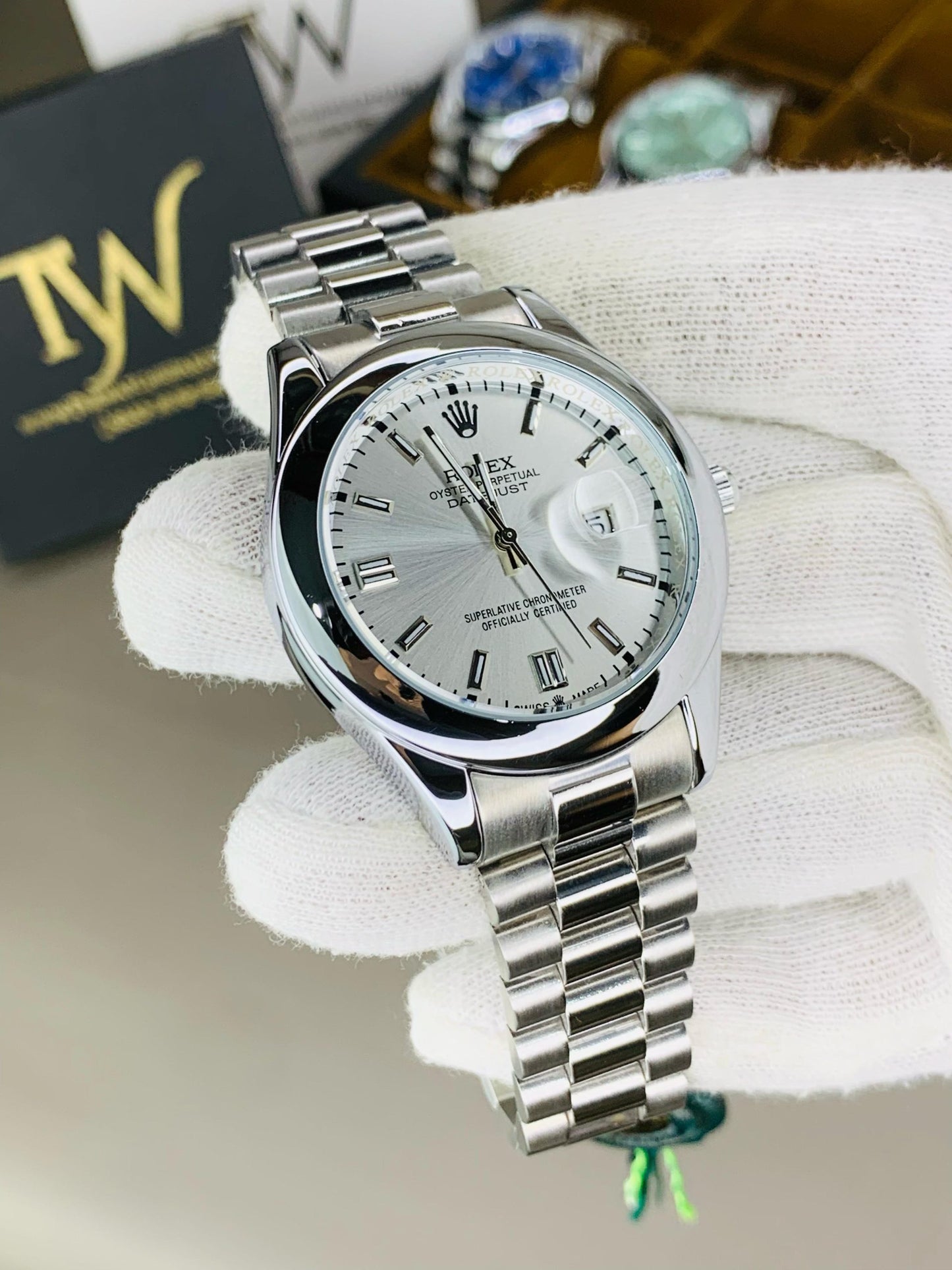 Rlx Oyster Silver