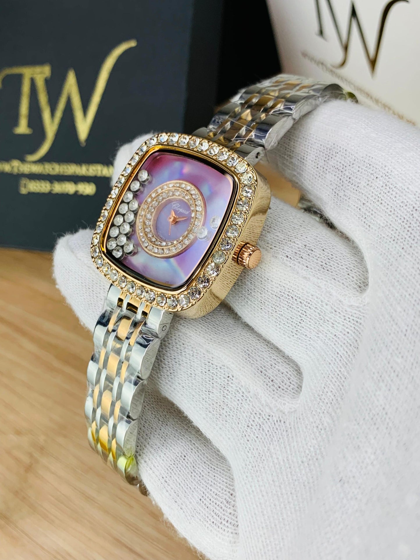 Chopard Square Purple
