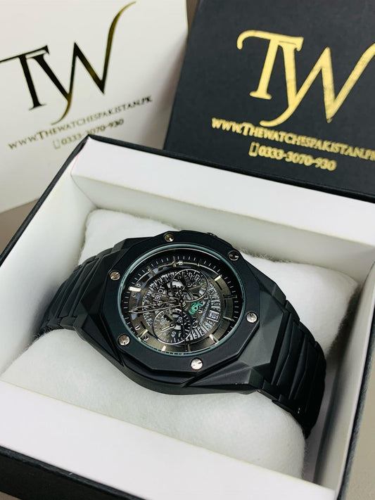 Diamond Cut Spider Full Black
