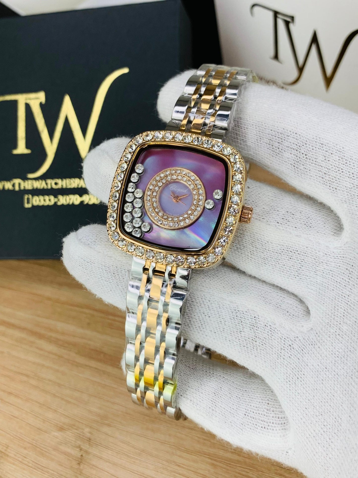 Chopard Square Purple
