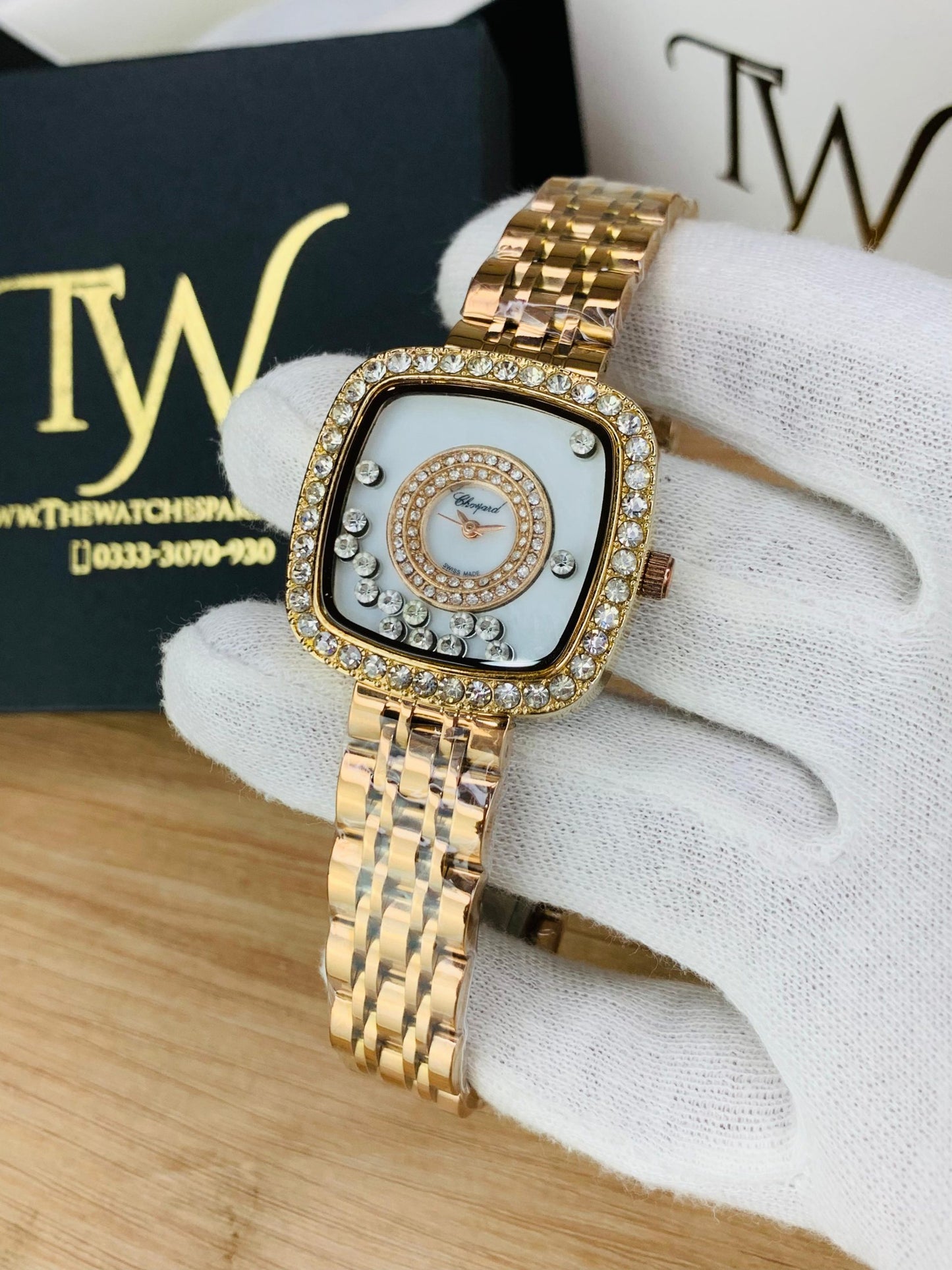 Chopard Square White