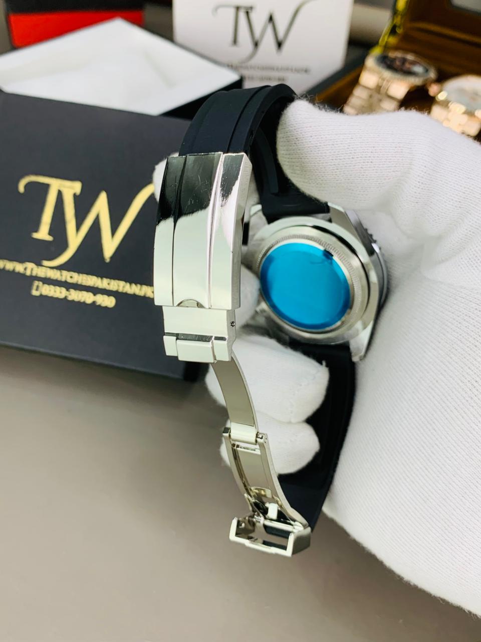 GMT II In Strap Silver Case