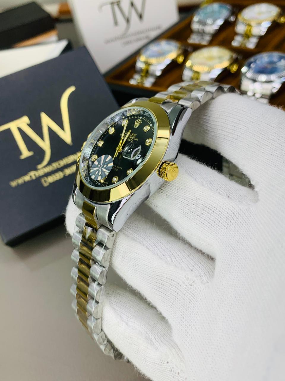 Rlx Oyster Two Tone Black