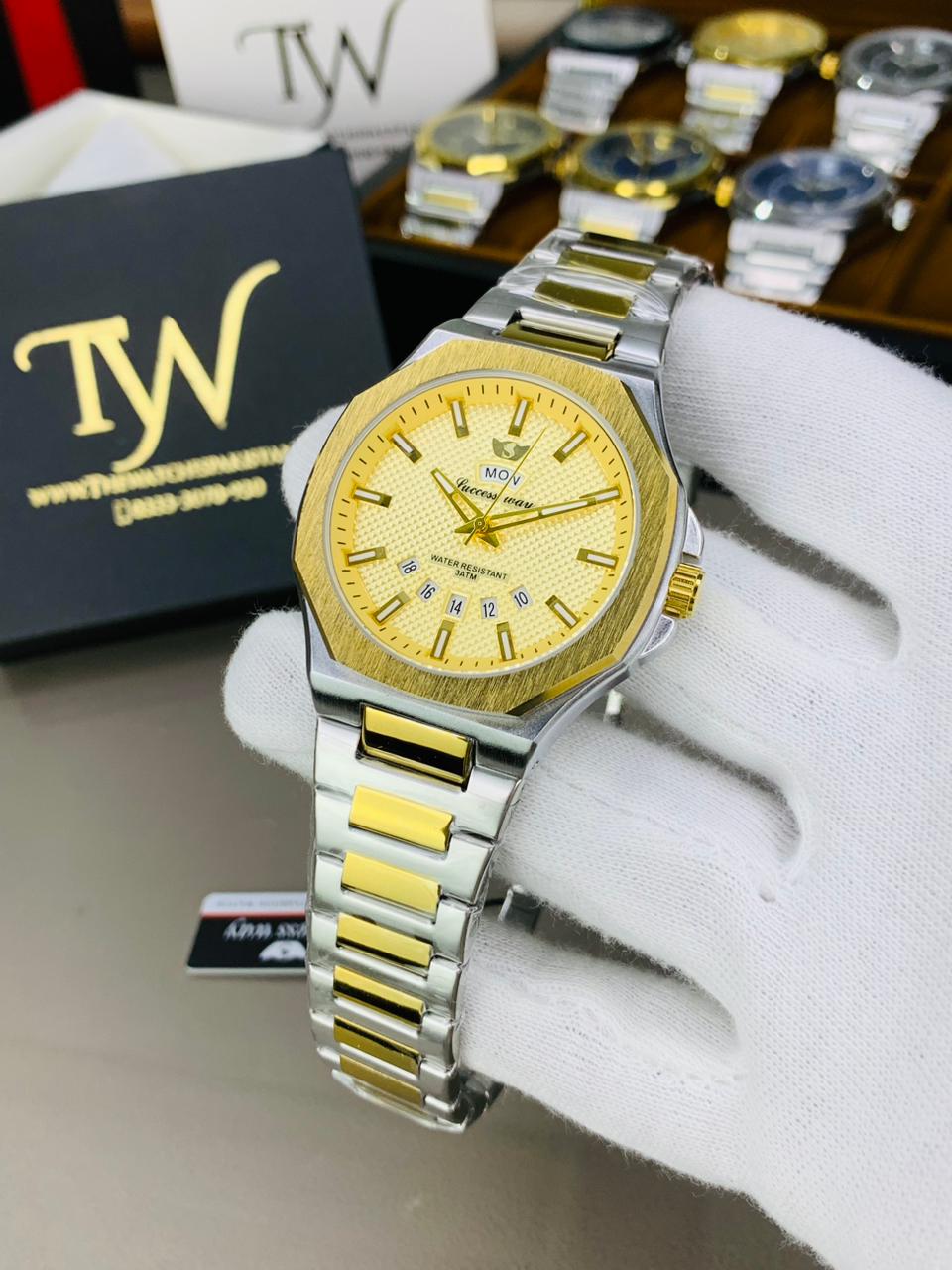 Original Sw Two Tone Golden Dial !