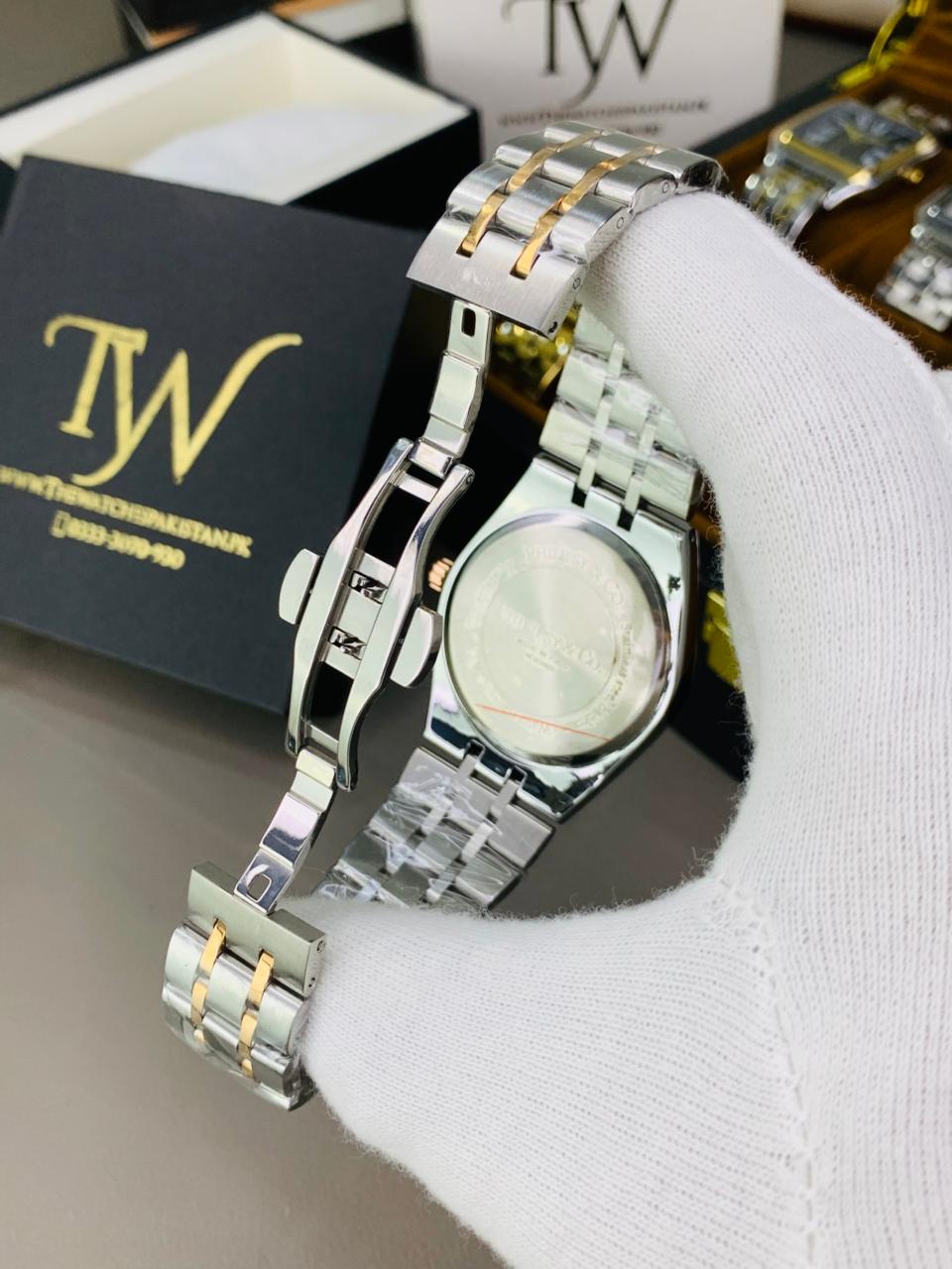 Copper Two Tone Black Dial