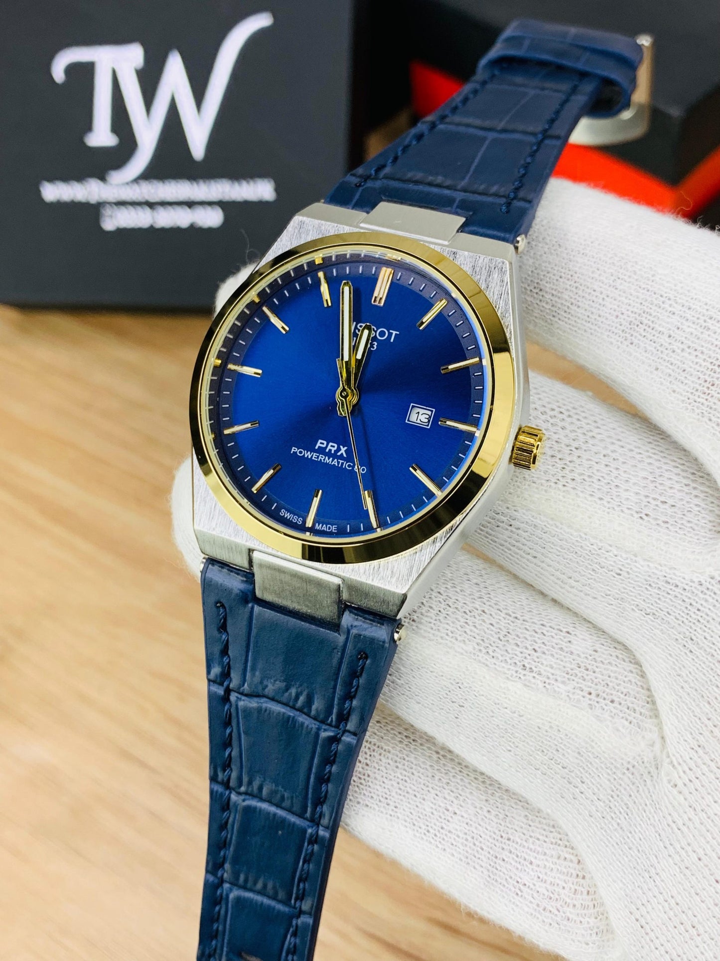 Tissot PRX Blue