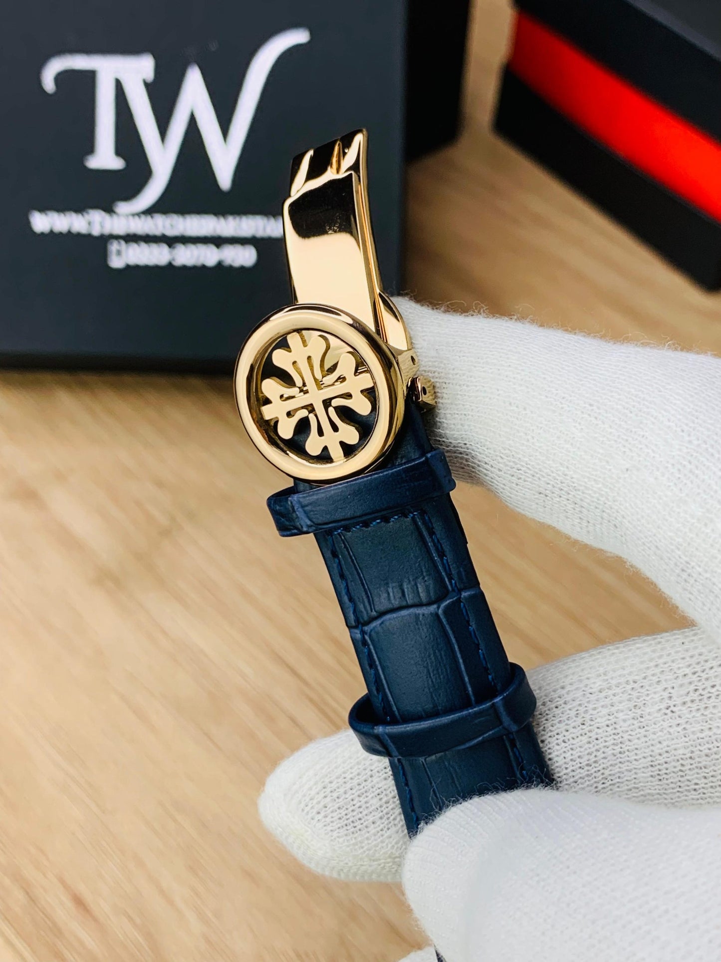 PP- Copper Case Blue Dial