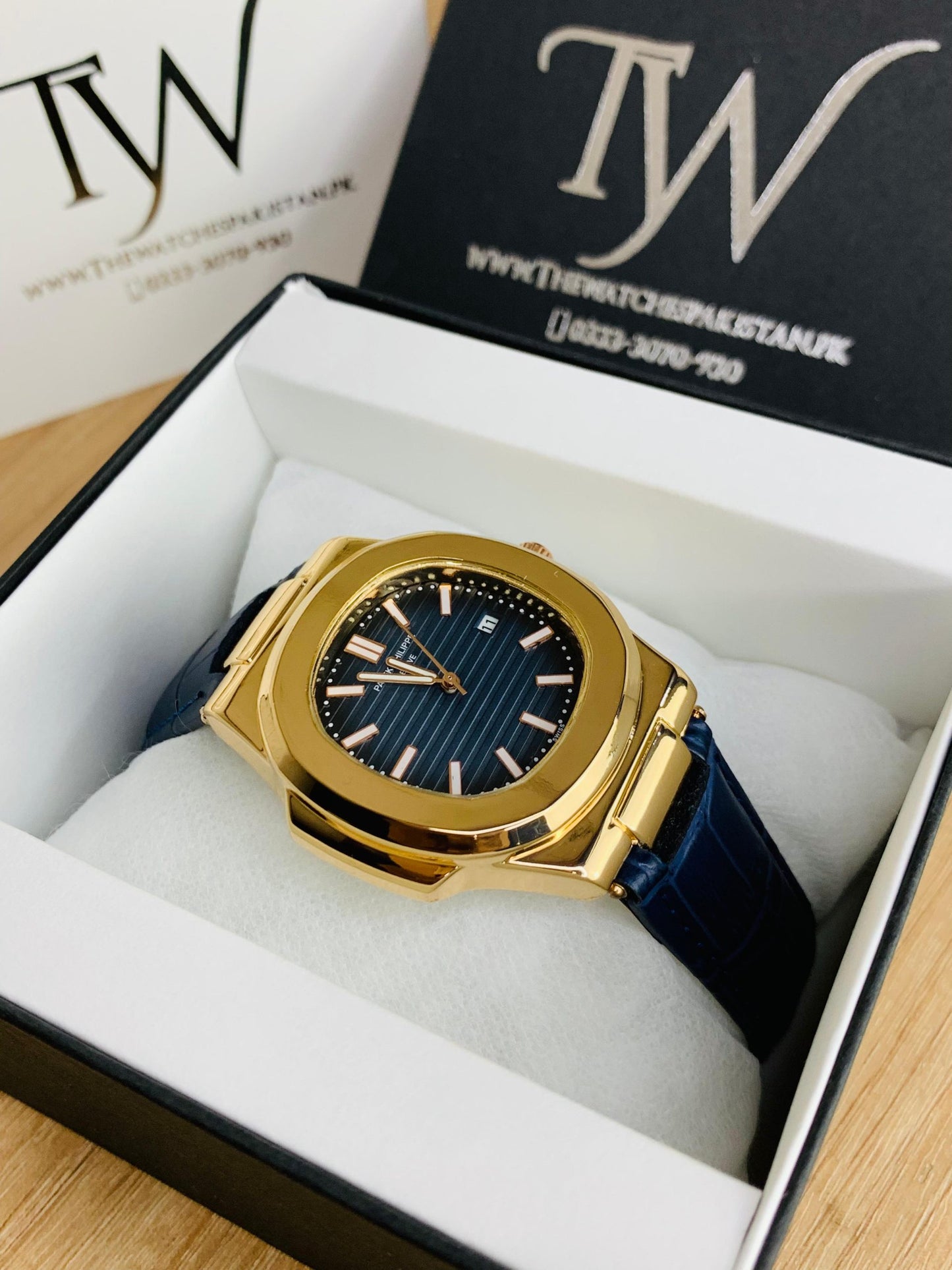 PP- Copper Case Blue Dial