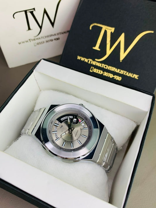 Day Date Bestwin Full Silver