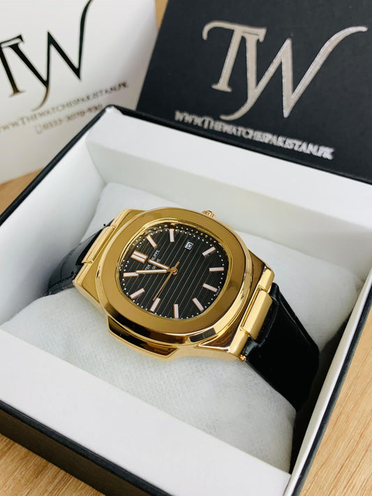 PP- Copper Case Black Dial
