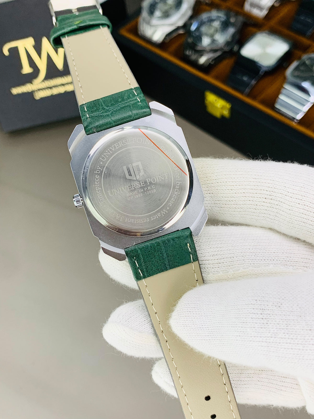 UP-Strap Watch For Men Green