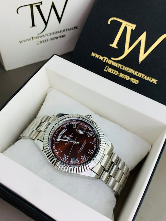 Roman Numeral Chocolate Dial