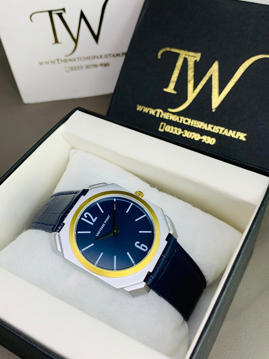UP-Strap Watch For Men Blue