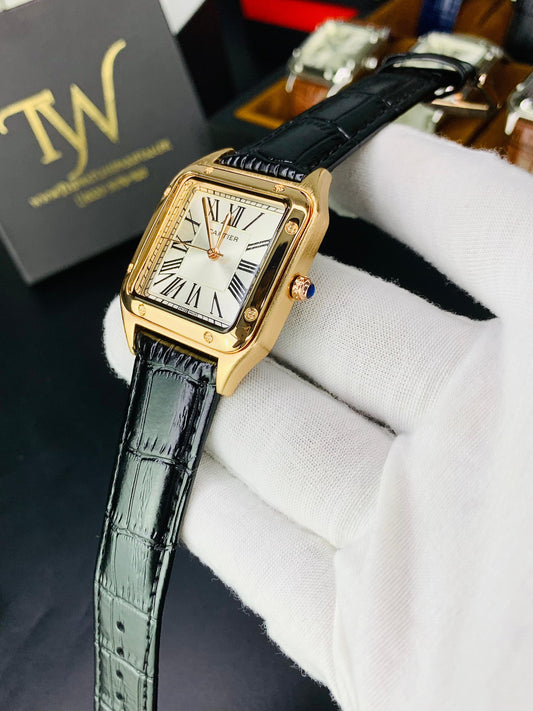 Cartier Santos Black Copper