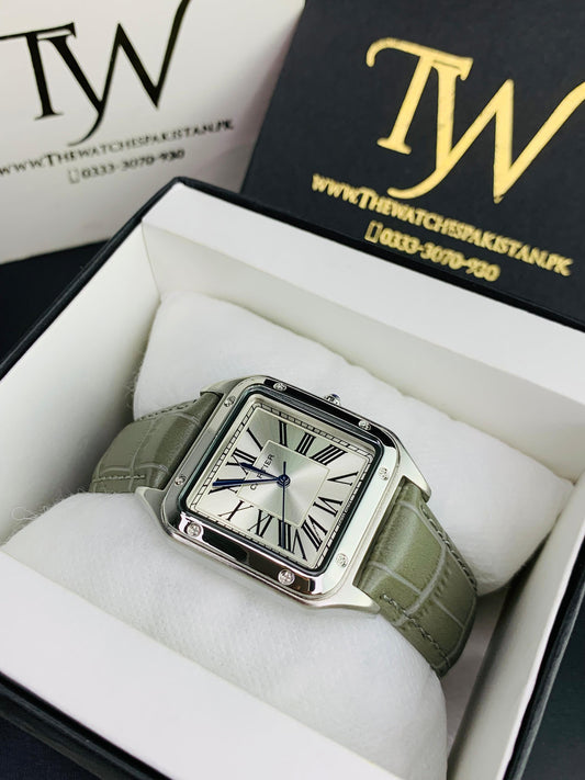 Cartier Santos Grey White