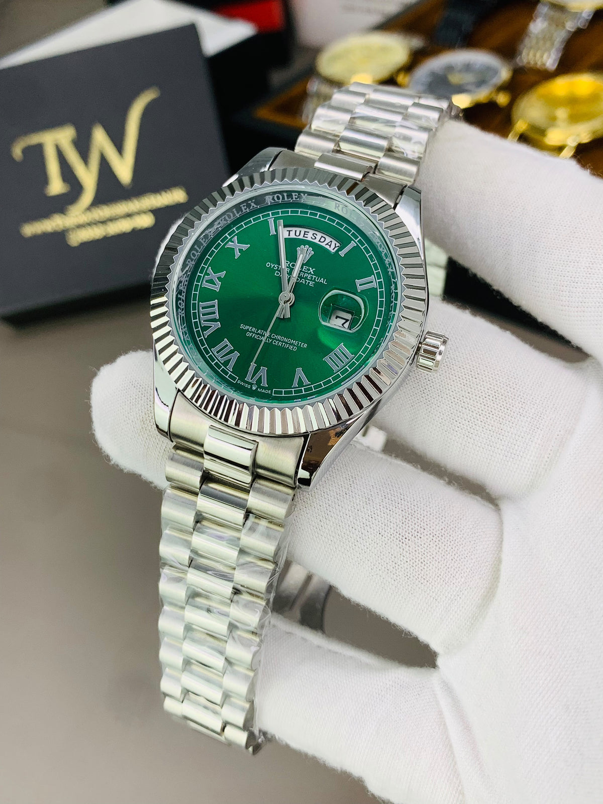 Roman Numeral Green