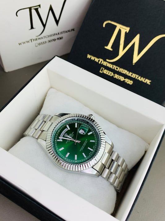 Oyster Silver Green
