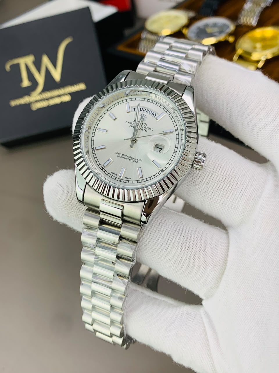 Oyster Full Silver