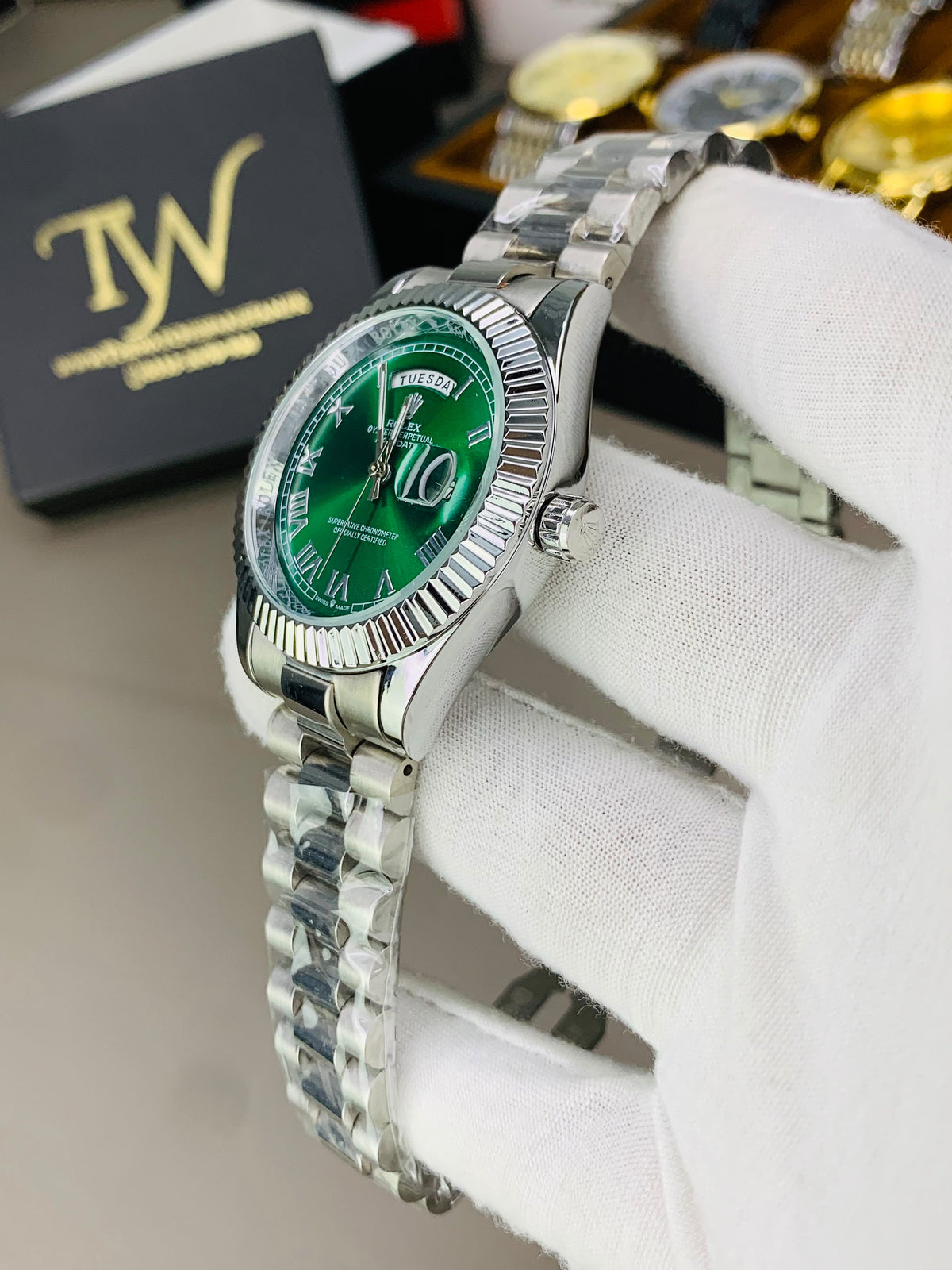 Roman Numeral Green