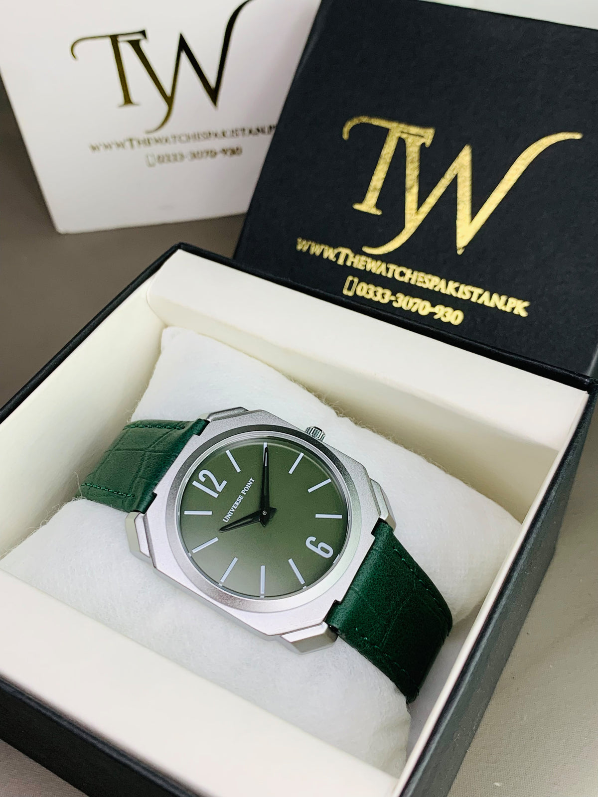 UP-Strap Watch For Men Green
