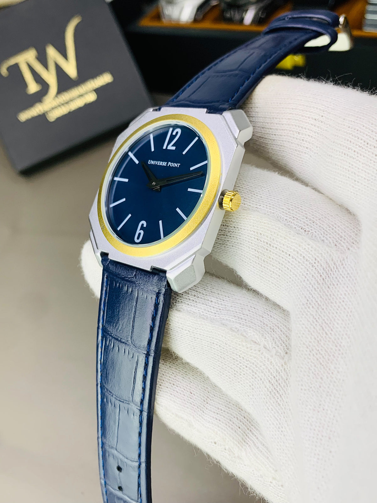 UP-Strap Watch For Men Blue