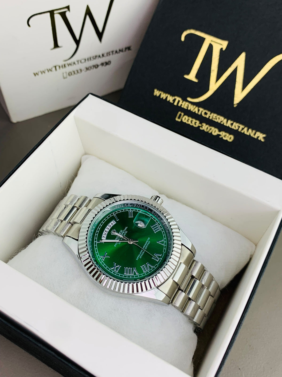Roman Numeral Green