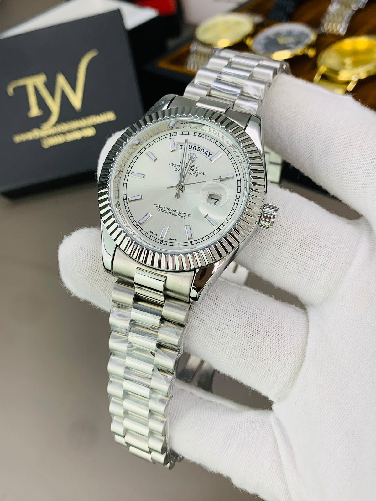 Oyster Full Silver