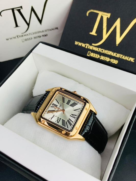 Cartier Santos Black Copper