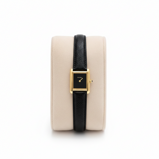 Cartier Tank For Her ! Black Gold