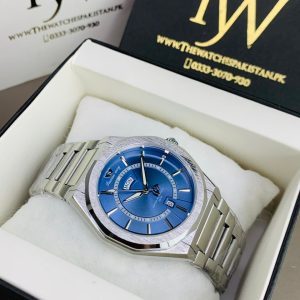 Day & Date Silver Blue !