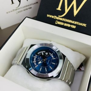 Day Date Best-win Silver Blue