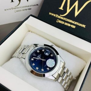 Rolex Oyster Silver Blue