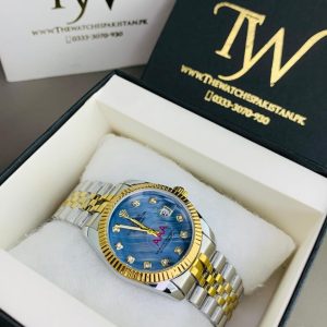 Two Tone Blue Dial