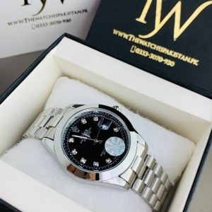 Rolex Oyster Silver Black