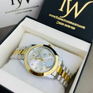 Rolex Oyster Two Tone White