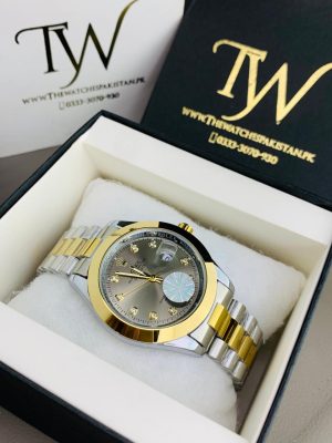 Rolex Oyster Two Tone Grey