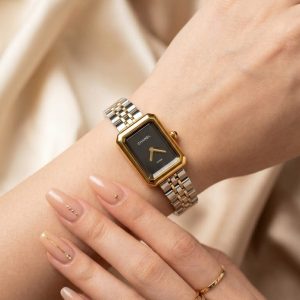 Two Tone Black Stainless Women Article !