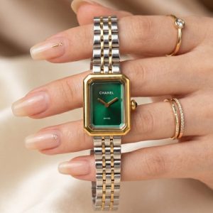Two Tone Green Stainless Women Article !